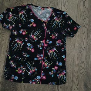 dickes scrub top